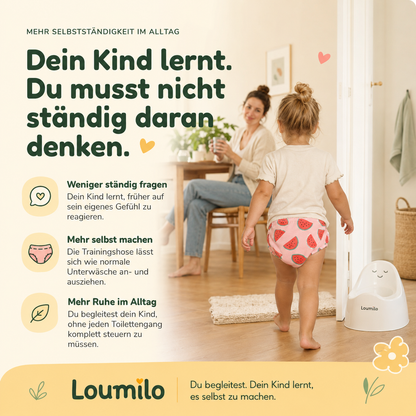 Töpfchen-Trainingshose - Loumilo